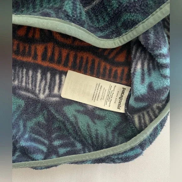 Patagonia Synchilla Fleece Pullover Men's Size L Tradewinds Big Stone Blue - Picture 12 of 16
